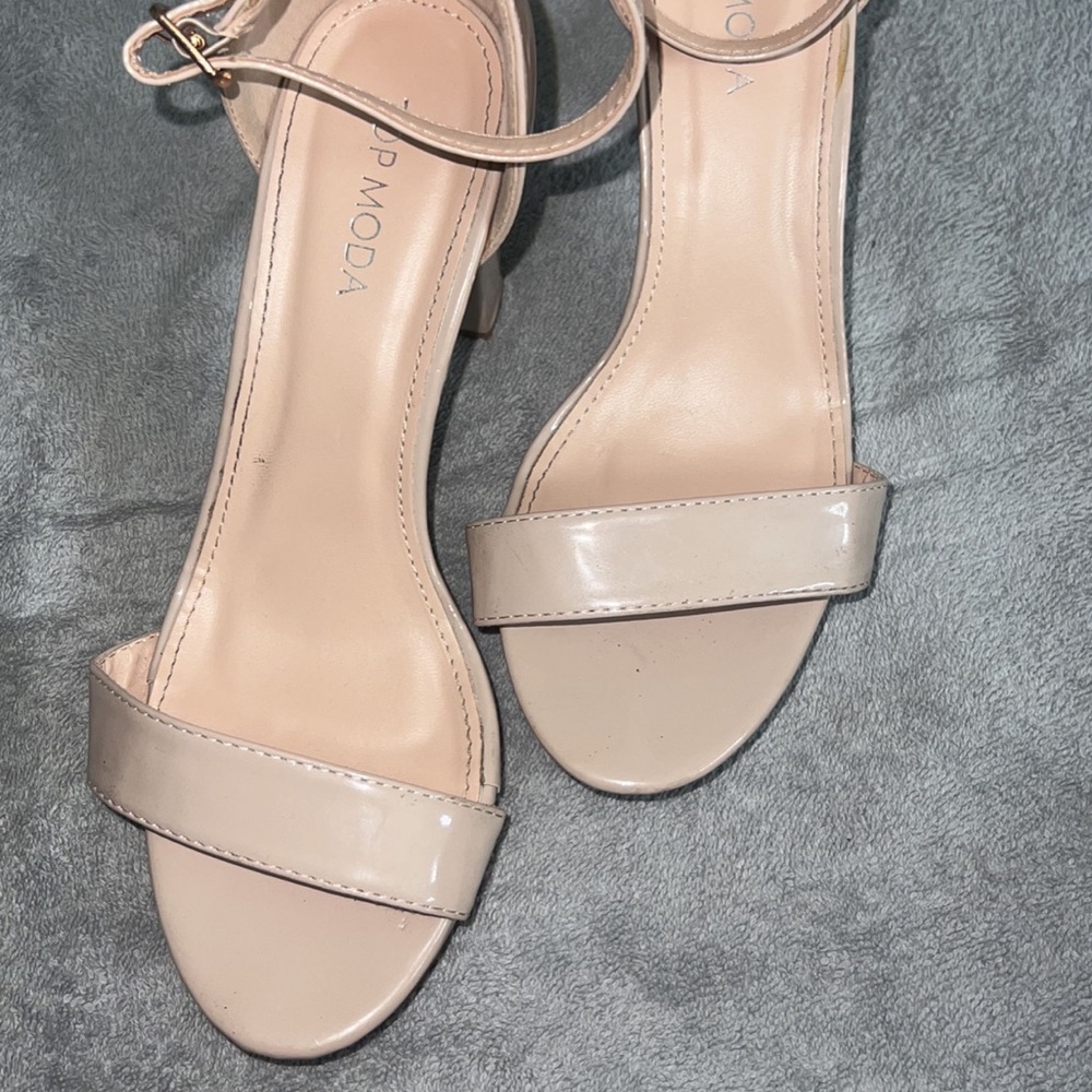 Beige Wedges - Picture 2 of 3